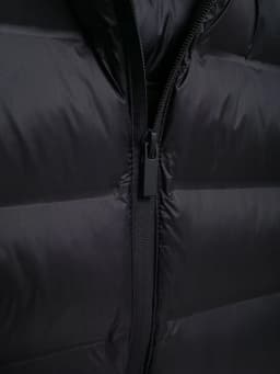 Autumn Winter New Women's Lightweight Warm Down Coat Long Sleeve Zipper Hooded Sports Padded Jacket