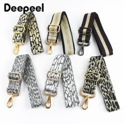 38mm Replacement Handbag Strap Leopard Shoulder Straps Adjustable Crossbody Belts for DIY Women Bag Belt Replace Accessories