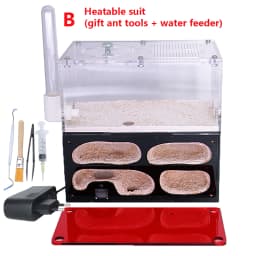 Acrylic Ant Farm Infinite Splicing Ant Nest Temperature Control Concrete Insect House Colony Drinker Anthill Kit Accessories