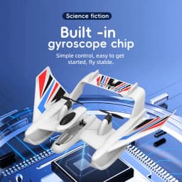 BM21 RC Glider Gyro Stable Flight Waterproof Remote Control Aircraft Boat EPP Foam Amphibious Fixed Wing Aircraft Toys Gifts