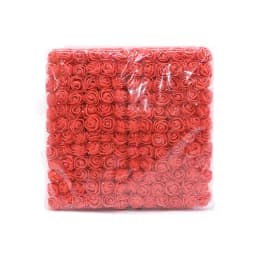 144 Pieces 2cm Foam Mini Teddy Bear of Roses Decorative Home Decor Accessory Wedding Christmas Garland DIY Artificial Flowers