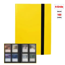 1Pc Card Binder 160/360/480 Trading Card Holder Book PP Cover Binder For Cards Durable Side Loading Card Book With Gaming Cards