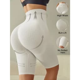 Women Seamless Butt Lifting Tummy Control Breathable Shapewear Postpartum Recovery Body Shaper Suspender Pants High Waist