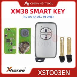 Xhorse XM38 Smart Key Remote 4D 8A 4A All in One For Toyota Lexus: XSTO03EN Global Version With Logo