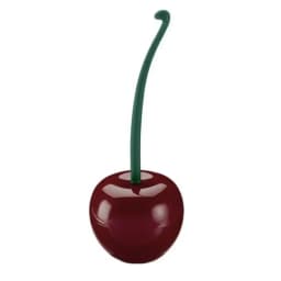 1pc Red Toilet Brush Creative Lovely Cherry Shape Lavatory Toilet Brush Holder Set Toilet Holder Bathroom Accessories