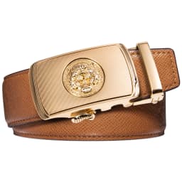 Luxury Brand New Designer Belts For Men Gold Buckle Yellow Blue Blue Black Cowskin Genuine Leather Belt Strap Casual Formal Gift