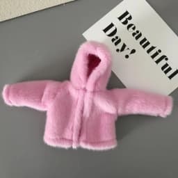1Pcs Blyth Doll Clothes Long Sleeve Soft Fur Coat Tops Yoga Pants Leggings Warm Casual Wear for Blyth OB24 Pullip 1/6 Dolls