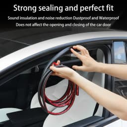 For Tesla Model Y Juniper 2025+ Door Sealing Soundproof Rubber Sealing Strip Sunroof Sealing To Reduce Wind Noise Soundproof Kit
