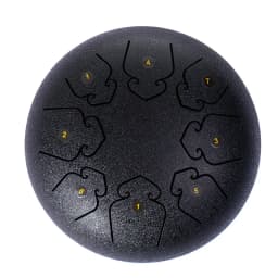 Rain Drum 3/4/6 Inch 6/8/9 Notes Waterproof Mini Chakra Drum Meditation Rain Chime Ideal for Yoga Meditation Prenatal Education
