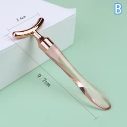 2in 1 Face Eye Massage Stick Eye Cream Applicator for Anti Wrinkle Dark Circles Facial Lifting Mixing Spatulas Scoop Mini Spoon
