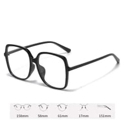 Far Sight Goggle Luxury Trend Eye Protection Myopia Glasses Retro Square Frame Eyeglasses Trend of Ultra-light Ladies Frame