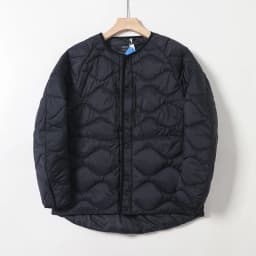 Thermal Cotton Jacket for Men And Women Stylish Fashionable City Casual Long Sleeve Button up Stand Collar Coat
