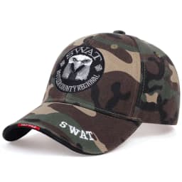 Adjustable Eagle SWAT Embroidery Baseball Caps Quick-drying Outdoor Sports Sun Hats Snapback Hats Men Women
