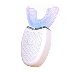 Electric Toothbrush for Adult Automatic USB Charge U-Shaped Sonic Wave Toothbrush 360 Degrees Intelligent Rechargeable Toothbrus