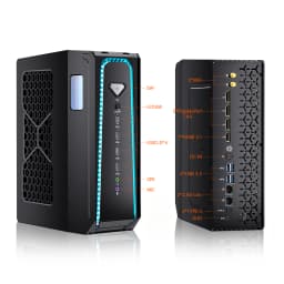 MSECORE Liquid Cooling Gaming PC AMD Ryzen 9 9950X3D RTX5070 Discrete Graphics DDR5 Dual M.2 NVMe SSD WiFi6E BT5.3 2.5G LAN 8K