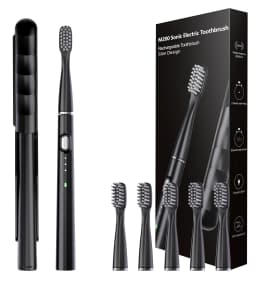 Electric Toothbrush Fine Branch Sonic Toothbrush Hollow Cup Motor Home Travel Toothbrush IPX7 Waterproof Electric Brush
