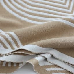 Nordic Geometric Knitted Blanket for Beds Modern Simplicity Sofa Cover Luxury Throw Blanket Home Decor Bed End Towel Soft Shawl