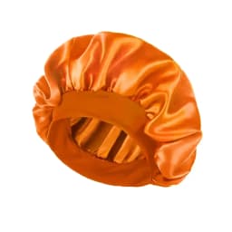 Satin Bonnets Night Sleeping Cap Large Elastic Wide Soft Band Colorful Silk Hat for Curly Hair Care Beauty Makeup for Women