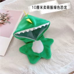10cm Cute Animals Unicorn Bunny Shark Coat Suit Mini Idol Soft Cotton Doll DIY Clothes Accessory for Girls Fans Collection Gifts