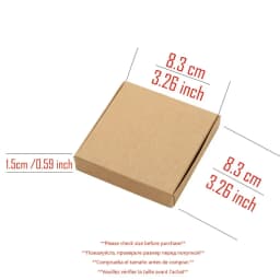 30 Pieces Jewelry Gift Box White Black Kraft Paper Package Holder Storage For Earring Necklace Accessories Wedding Wholesale