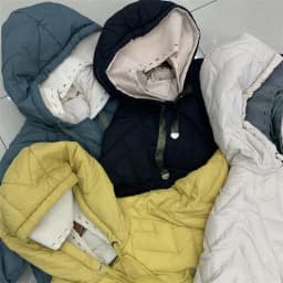 Autumn Winter Warm Knitted Patchwork Hooded Coat Women Thicken White Duck Down Jacket Parka Female Bigsize Long Puffer Outwears