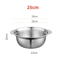 Vegetable washing basin Basket rice washing artifact Fruit filter basin Strainer Kitchen items 304 stainless steel drain basket