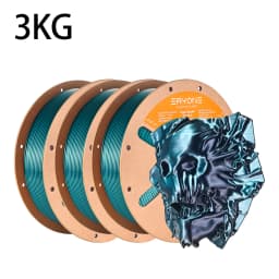 ERYONE High Speed Filament Silk PLA Filament for 3D Printer 1.75mm +/-0.03mm, Rapid PLA 3D Printing Filament, 3KG/5KG/11KG