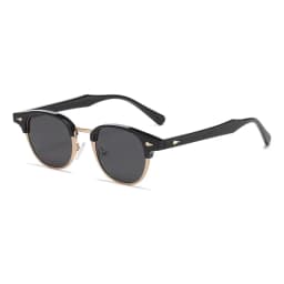 SPLOV Retro Premium Round Frame Polarized Sunglasses for Men's Fashion Outdoor Fishing Driving Glasses UV400
