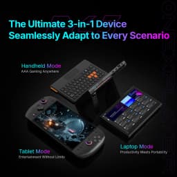 OneXPlayer 3 G3e 3-in-1 Windows Gaming Handheld 8.8 Inch 144Hz AMOLED Intel Arc G3 Extreme Portable Game Console