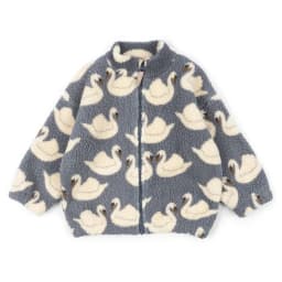 2025 Winter KS Children Cotton Lamb Wool Warm Outerwear Clothes Girls Print Coats Baby Boys Plus Fleece Jackets Kids Clothing