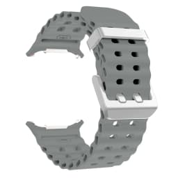 NEW Marine Silicone Strap for Samsung Watch Ultra 47mm Bracelet No Gaps Sport Two-Tone Band for Galaxy 8 Ultra Watchband Straps