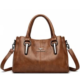 Genuine 3 Layers High Quality Soft Leather Ladies Shoulder Crossbody Bags for Women Luxury Handbags Women Bags Designer