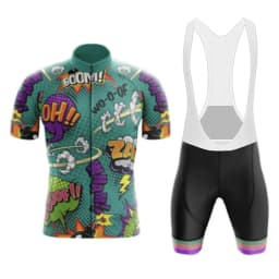 Cartoon Pink Pig Cycling Jersey Set 2022 Summer Bicycle Cycling Clothing MTB Bike Clothes Uniform Men Wear Maillot Ropa Ciclismo