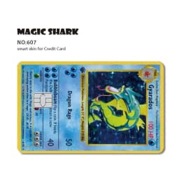 2026 New Charizard Blastoise Bulbasaur Eevee Metwo Sticker Film Skin Cover for Credit Debit Card