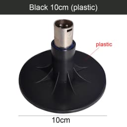 3XLR Black Suction Cup M6 M8 M10 Connector Suction Cup Adapter for Telescopic Linear Actuator Attachments Parts 100mm/120mm