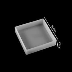 1Pcs Polygon Silicone Plant Specimen Mould UV Epoxy Square Rectangle Resin Mold for DIY Jewelry Making Accessories