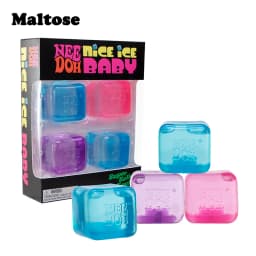 Needoh Cube Drip Fidget Sensory Toy Maltose TPR Mello Mallo Snow Ball Press Doh Change Color Relief Anxiety Focus Calm Down Gift