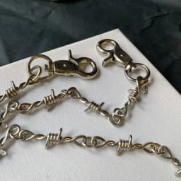 Y2k Belts Hippop Grunge Goth Punk Belts Thorns Wire Barbed Trousers Long Waist Chain Women Men Pants Jeans Accessories