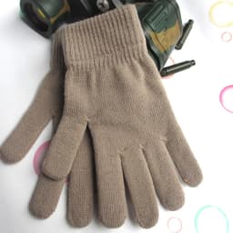 Autumn And Winter Men's Women's Touch Screen Cold-proof Warm Finger Gloves Korean Version All-match Cycling Knitted Wool Gloves
