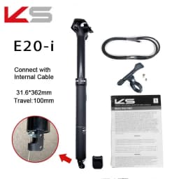 KS E20/E20-i 27.2 Sestpost Travel 100 125mm Remote Control Dropper KS Saddle Post 30.9/31.6mm Bike Saddle Post Travel 125mm