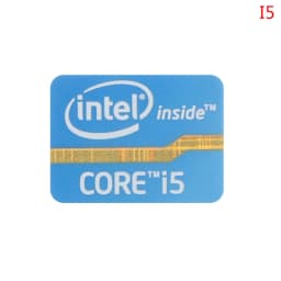 1pc/5pcs Mini DIY Sticker For 4th Generation Cpu Intel Core I3 I5 I7 I9 Logo Sticker LOGO Label Laptop Notebook Decoration