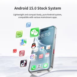 SOYES XS19 MAX Mini Smartphone Android 15.0 Helio G81 6GB RAM 128GB ROM 3.95-inch 4G LTE 2000mAh Battery 20MP Camera Small Phone