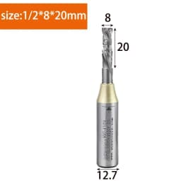 ARDEN Compression Bit Woodworking Double Veneer Cutting Compound Spiral Router Bit Engraving Machine Cutting Tool AK47-4
