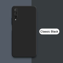 Original Square Liquid Phone Case for Huawei Y6 Y7 Y7a Y8p Y9 Y9s Pro Prime 2019 Soft Silicone 360 Protective Shockproof Covers