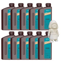 SUNLU 10KG ABS-Like/ Standard / Water-Wash/PA-Like/ 14K High Precision Resin 405nm Rapid UV-Curing Photopolymer Resin 1KG/Bottle