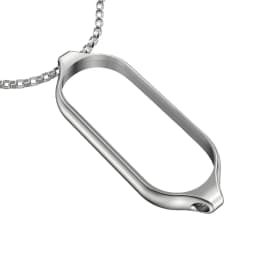 Necklace for Mi Band 10 9 8 7 6 5 Smart Bracelet Strap for Mi Band 9 Metal Wristband for Mi Band 7 6 Hanging Neck Decoration
