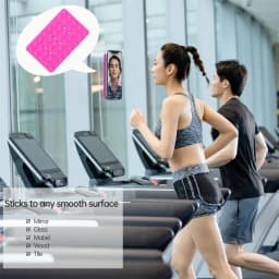 Silicone Suction Cup Phone Holder Multi-Functional Anti-slip Mobile Fixture Pad Double Sided Detachable For iPhone Huawei Tablet