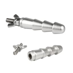 Reciprocating Linear Motor Accessories Parts 3 XLR Connector Suction Cup 60mm/75mm/80mm Aluminium Plate Coke Cup