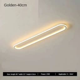Long Strip LED Ceiling Lights Modern Simple Corridor Aisle Balcony Cloakroom Bedroom Porch Lamp Home Indoor Decor Lighting Lamps