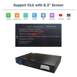 Road Top Wireless CarPlay for Audi A4 B9 A5 Q5 Q7 2016-2019, with Android Auto Interface AirPlay Mirror Link Car Play Functions